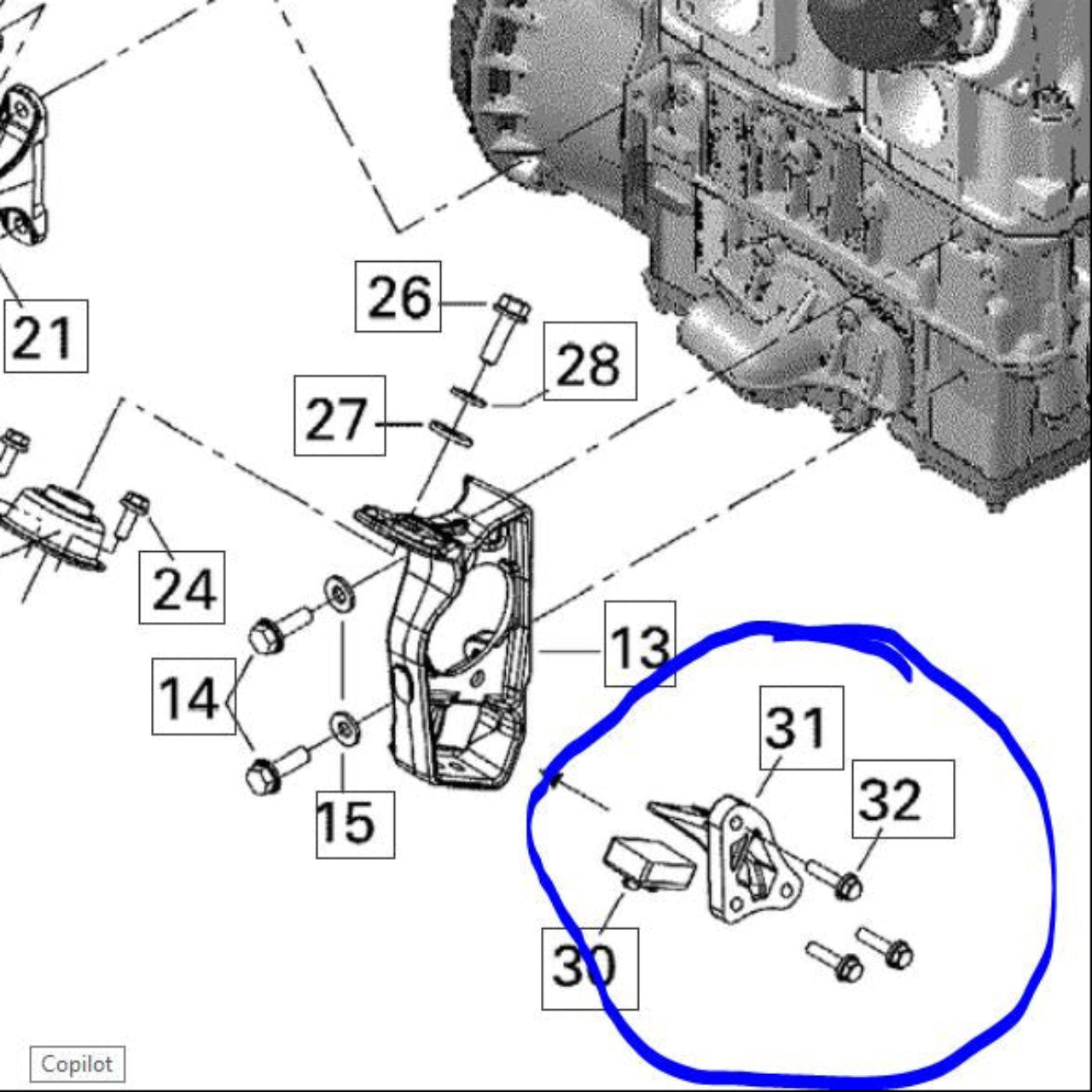 Ski-Doo Xp Stopper Support 512060489 512060576