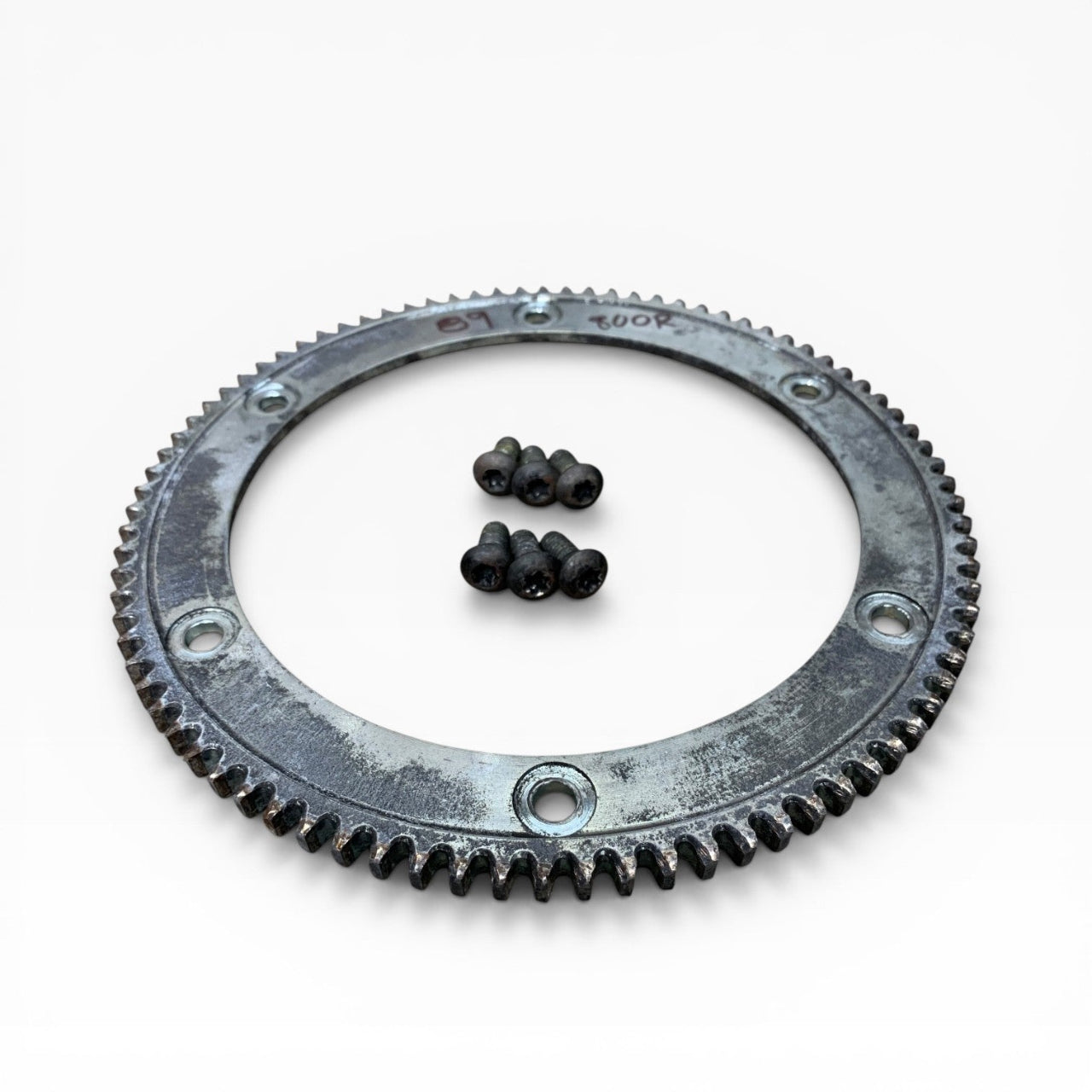 Ski-Doo TRA7 800R Starter Ring Gear 417222952 417225071 on white background