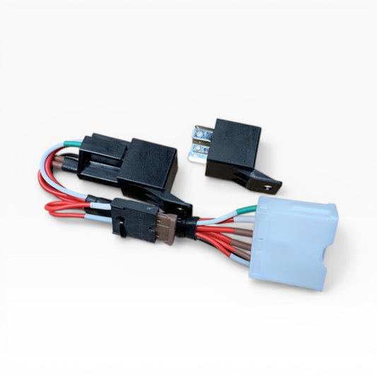 SkiDoo Rev Electric Start Configuration Harness on white background 