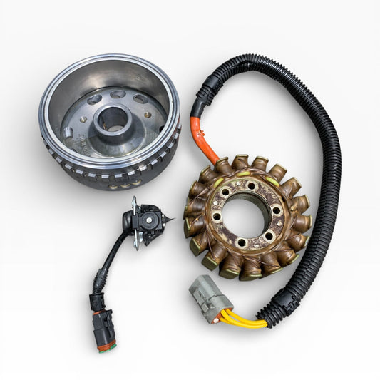 Skidoo SDI Stator Pick Up Flywheel 420866065 on white back ground