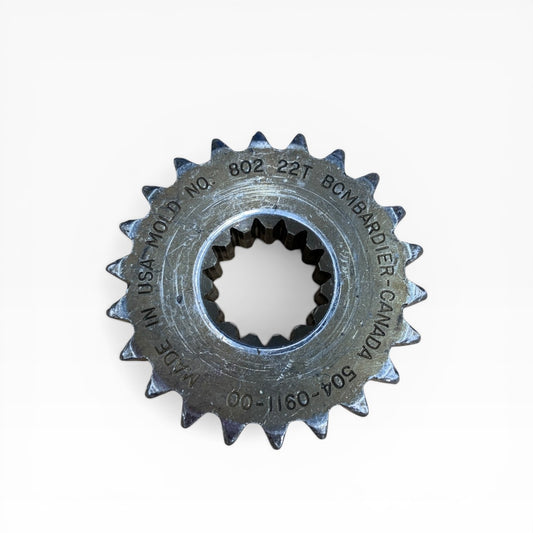 Ski-Doo 22 Teeth Sprocket 504091100 22T 13 Wide 15 Spline 
