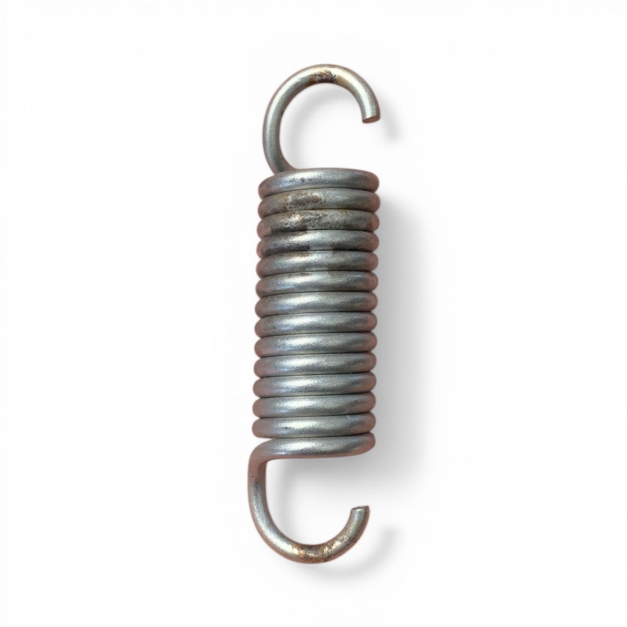 SkiDoo Rev Exhaust spring with hooks on a white background 415107100